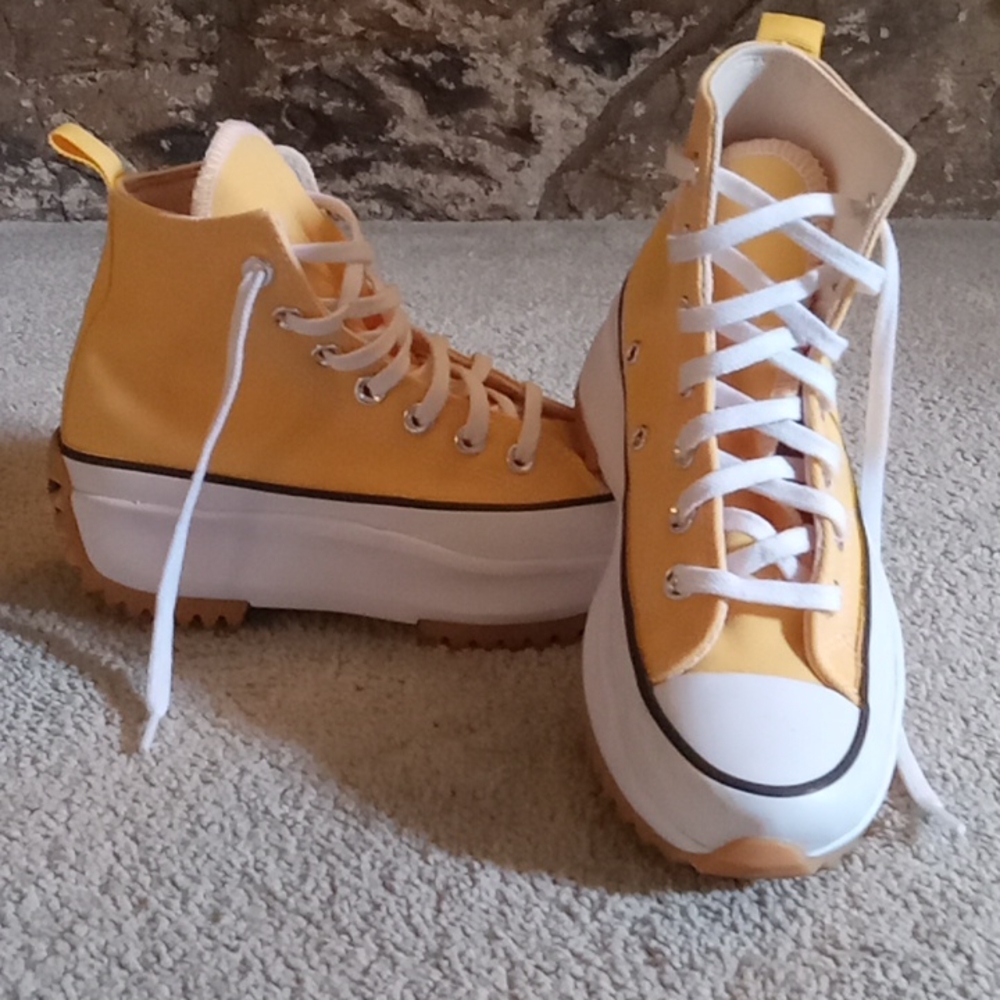 Converse Run Star Hike Hi-Citron Zest/Black